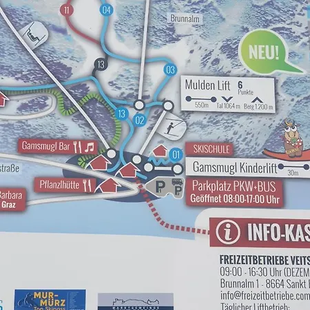 Grossveitsch Ski - Nearest 2+ 1 Bedroom Apartment
